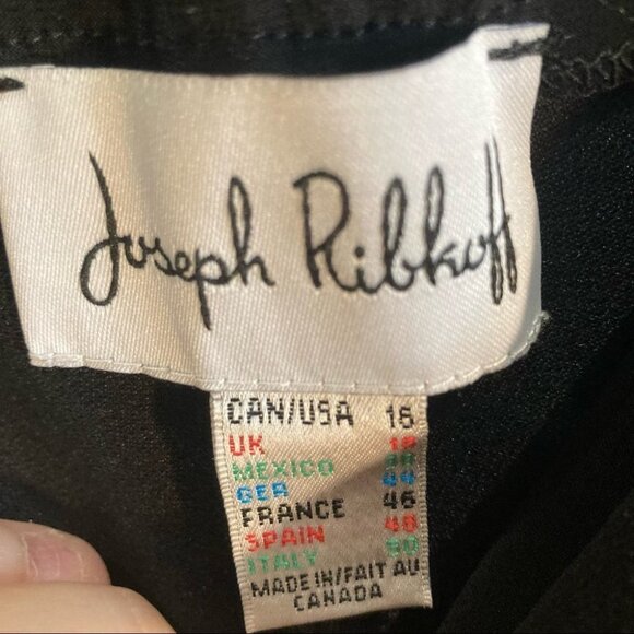 JOSEPH RIBKOFF Sz 16 Tapered Slim Career Trouser Pants - Picture 4 of 5